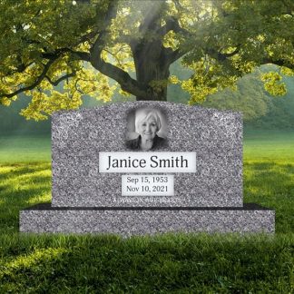 Single Granite Headstone (Barre Grey)